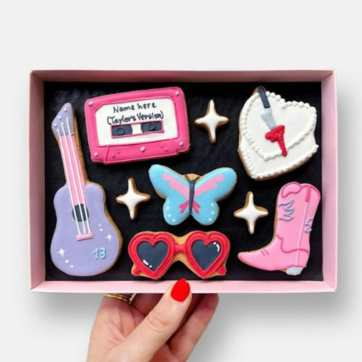 Personalised Swiftie Letterbox Cookies