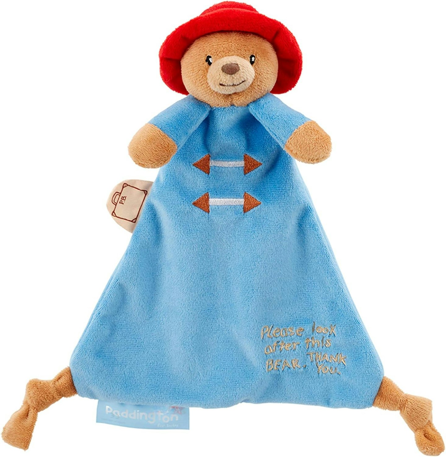 Rainbow Designs Official Paddington Bear Baby Comforter Blanket