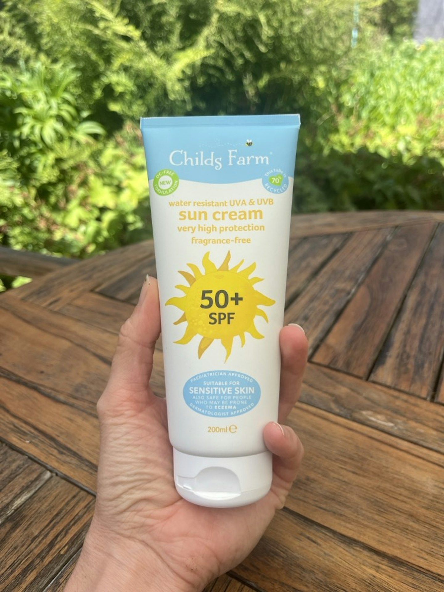 Childs Farm SPF 50+ Sun Cream 