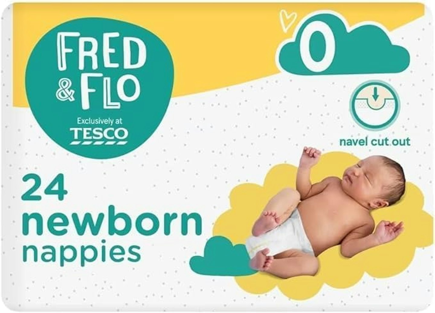 Tesco Fred and Flo Newborn Nappies