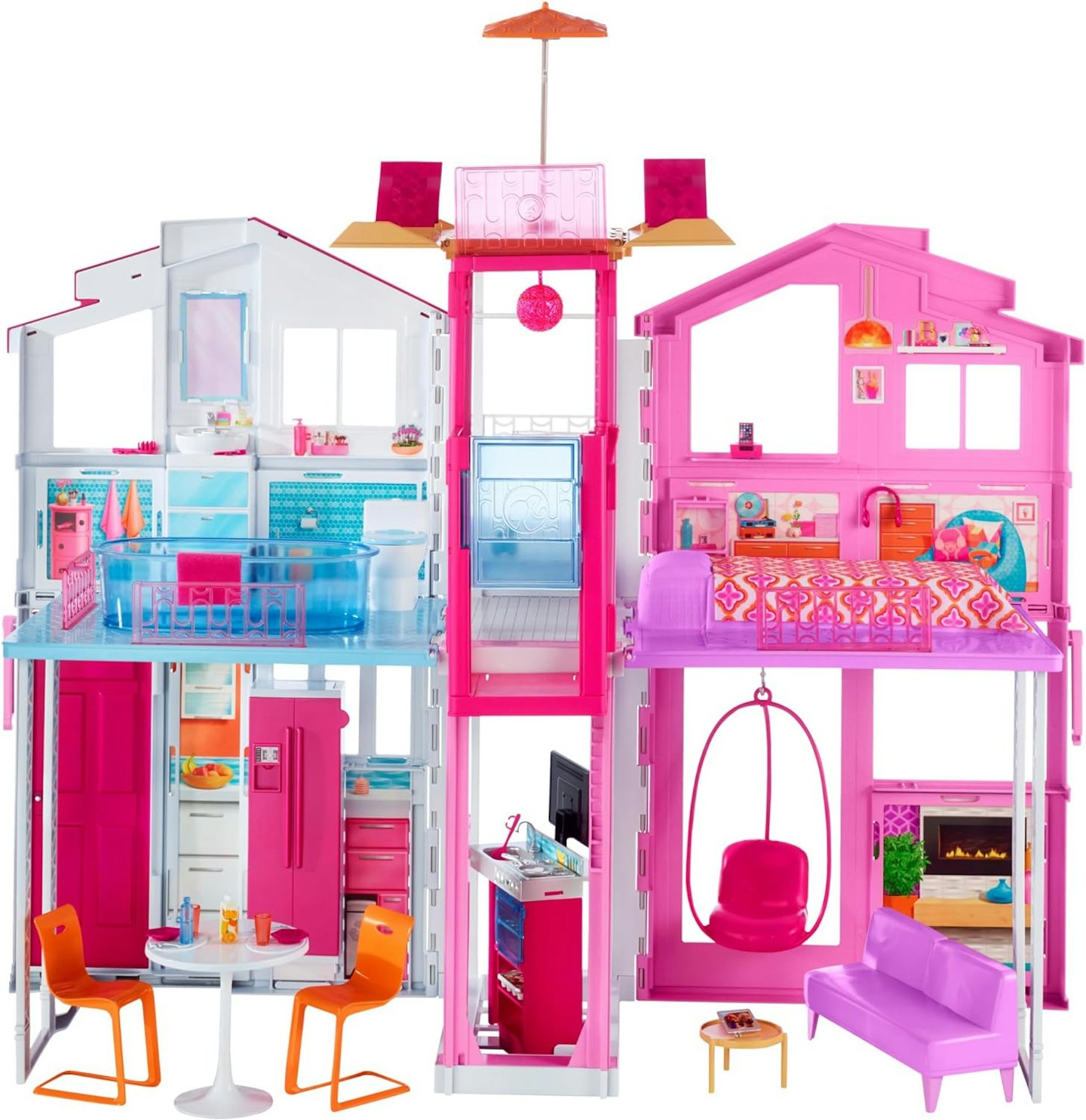 barbie three storey 