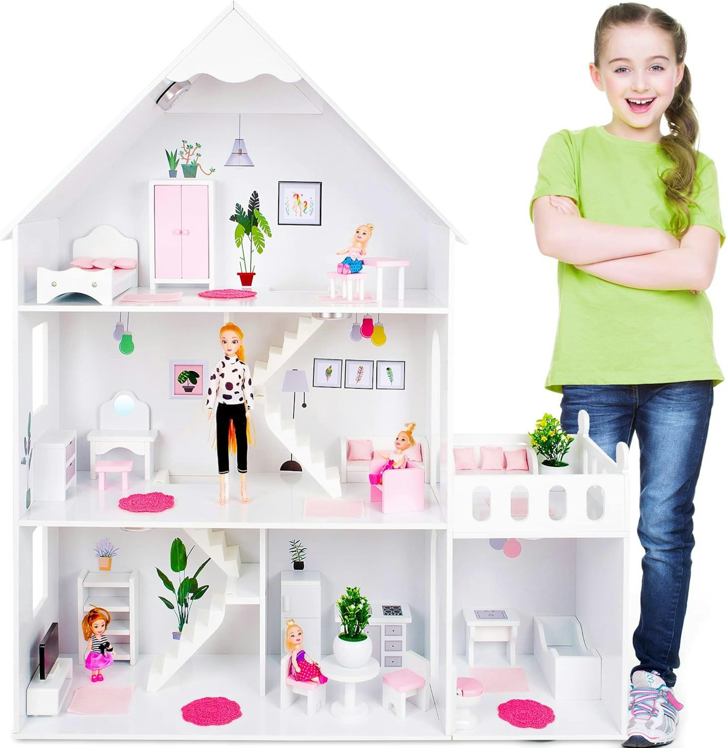best wooden doll house 