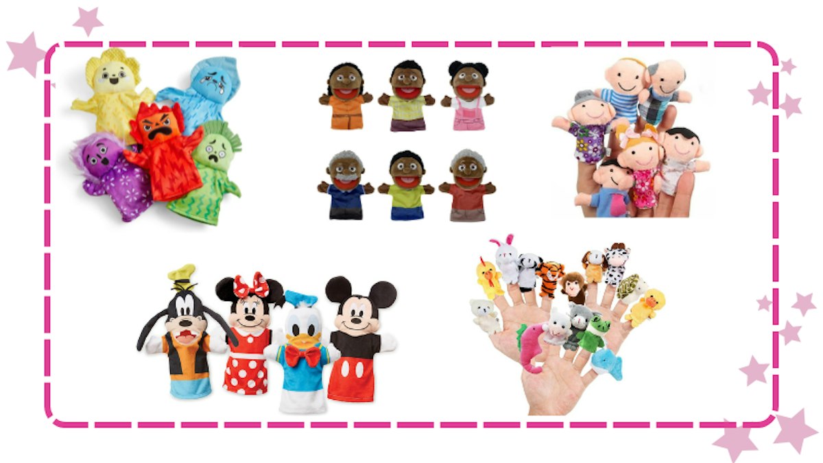Simple Puppets Hand and finger puppets to keep kids entertained