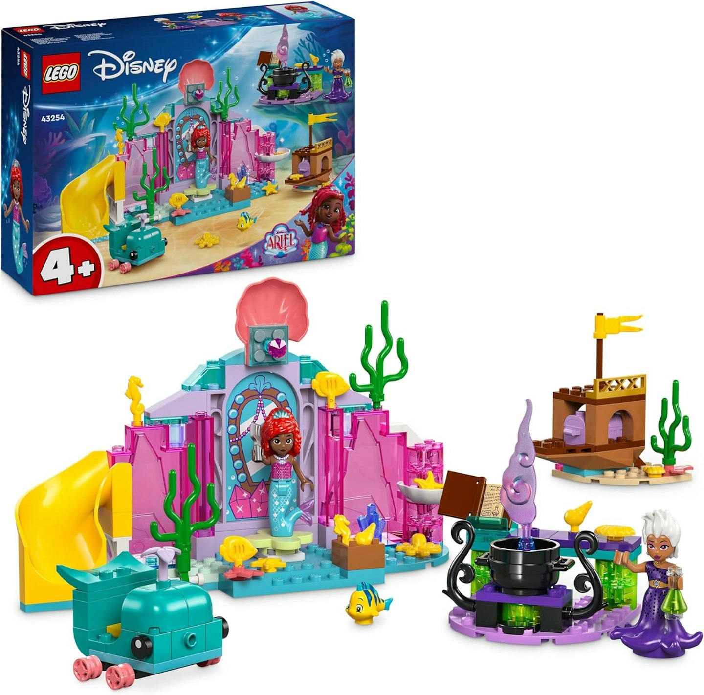 LEGO ǀ Disney Princess Ariel’s Crystal Cavern Buildable Toy Playset 