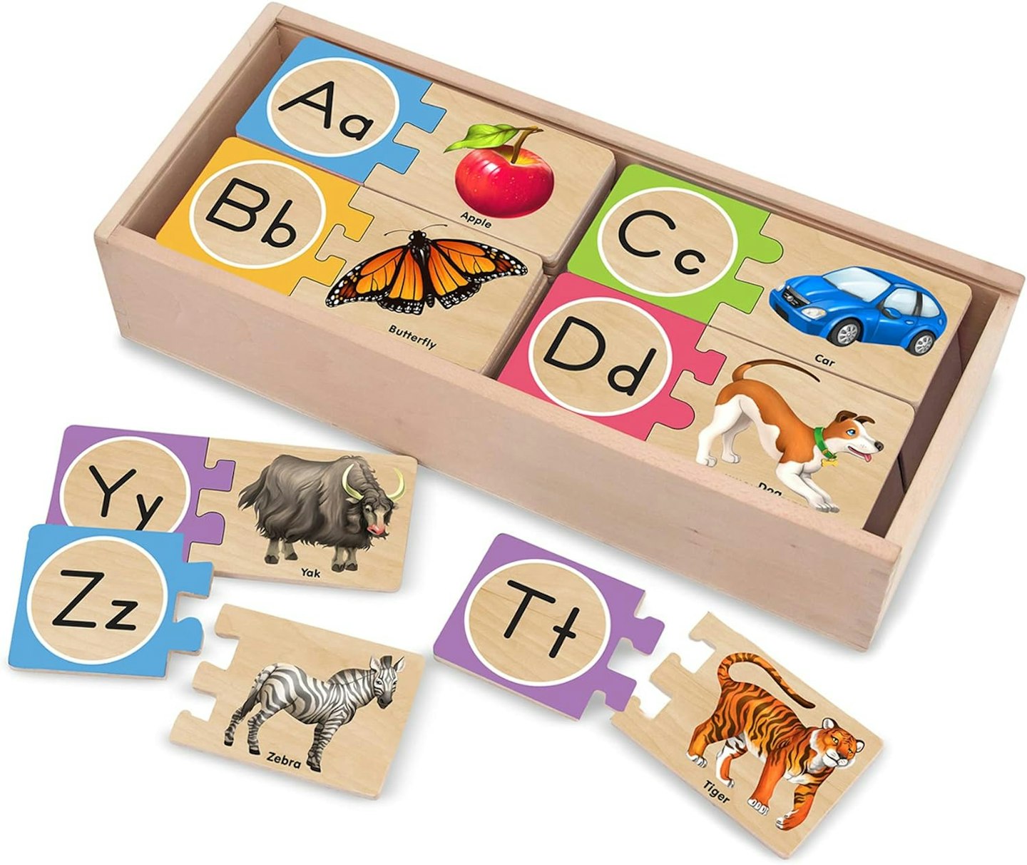 Melissa & Doug Self-Correcting Letter Puzzles