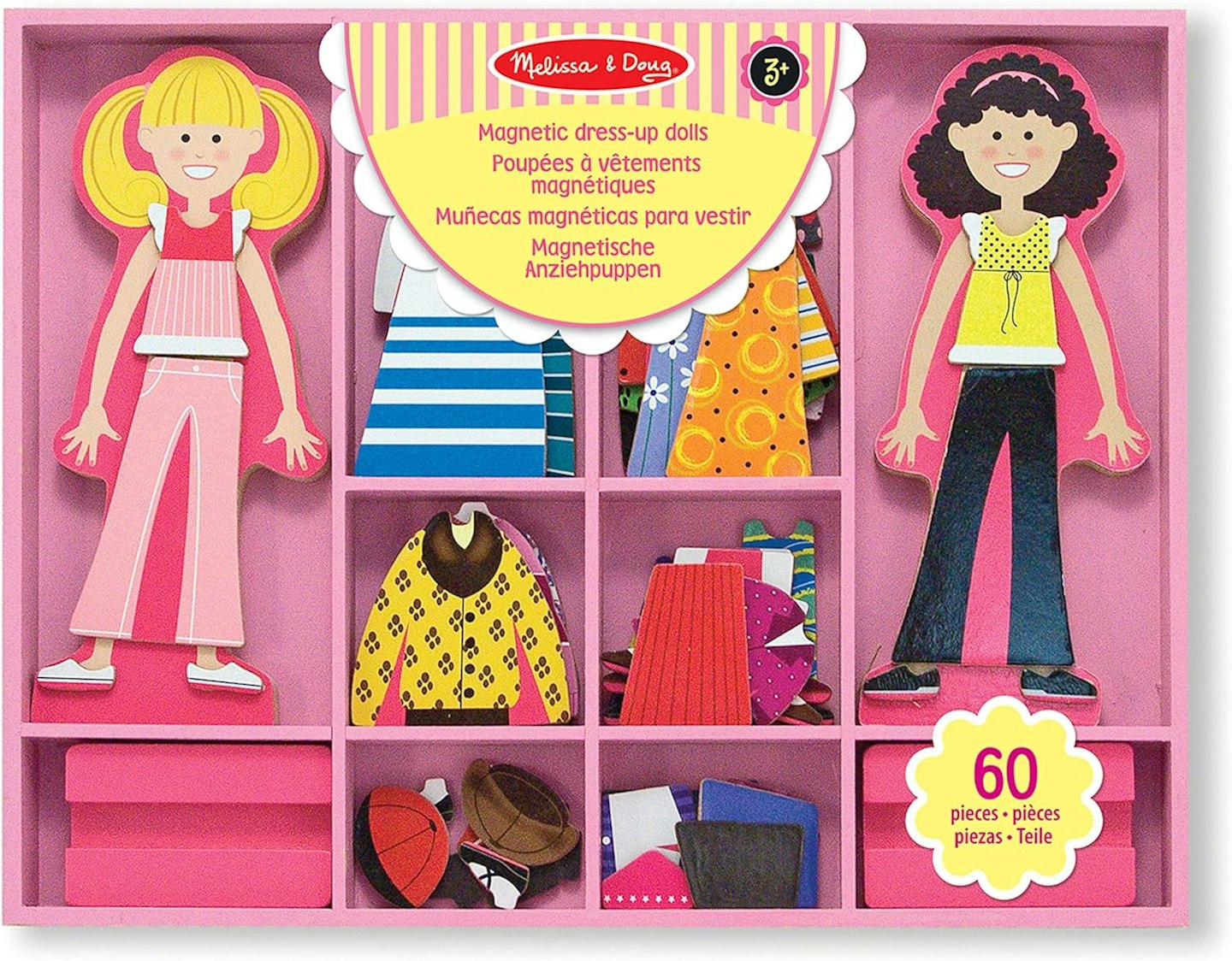 Melissa & Doug Magnetic Dress-Up Dolls