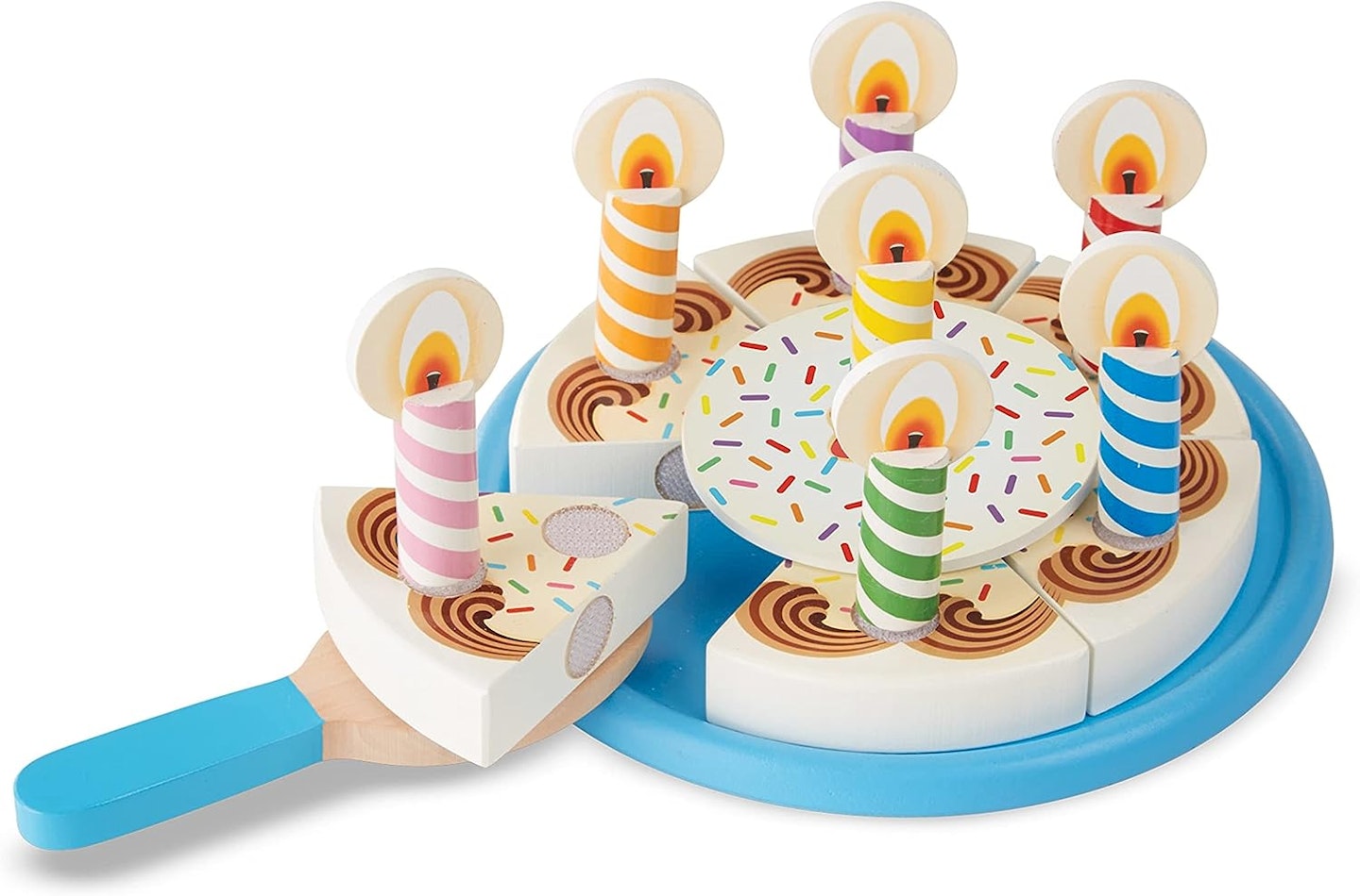 Melissa & Doug Wooden Birthday Cake 