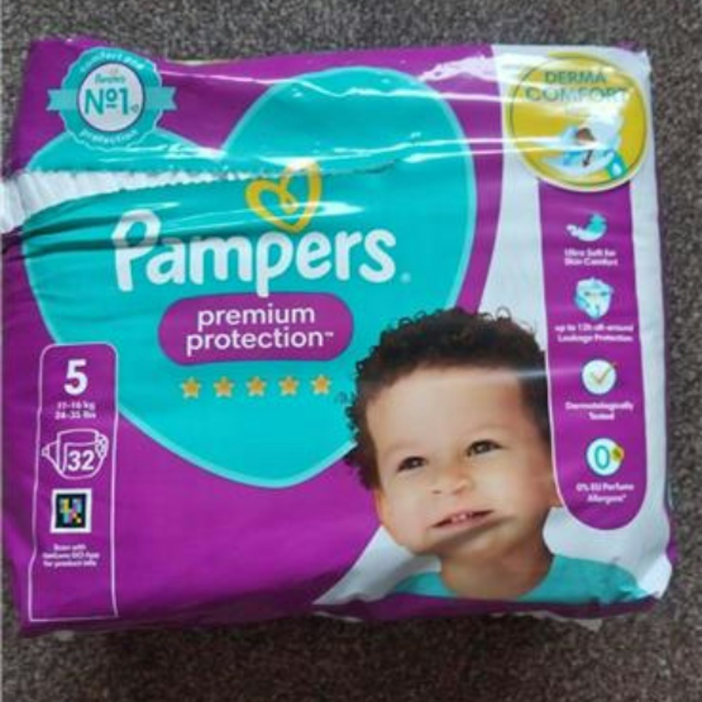 Pampers Premium Protection nappies