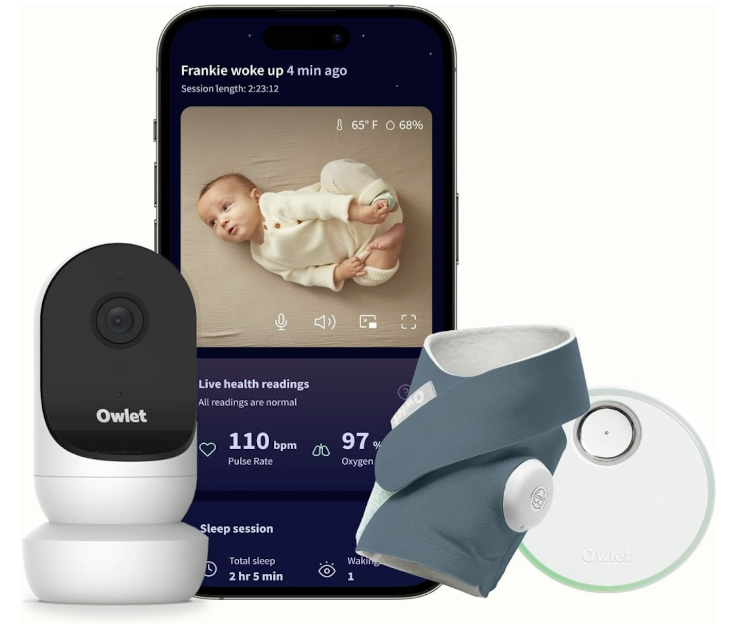 Owlet® Dream Bundle 2 Smart Baby Monitor
