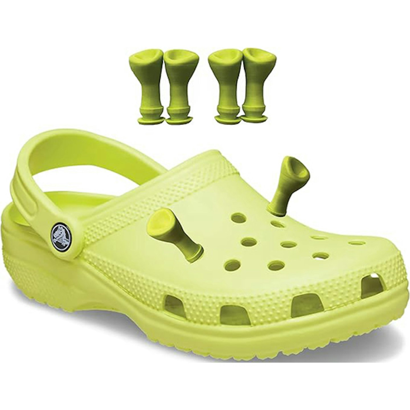 Shrek Crocs Charms