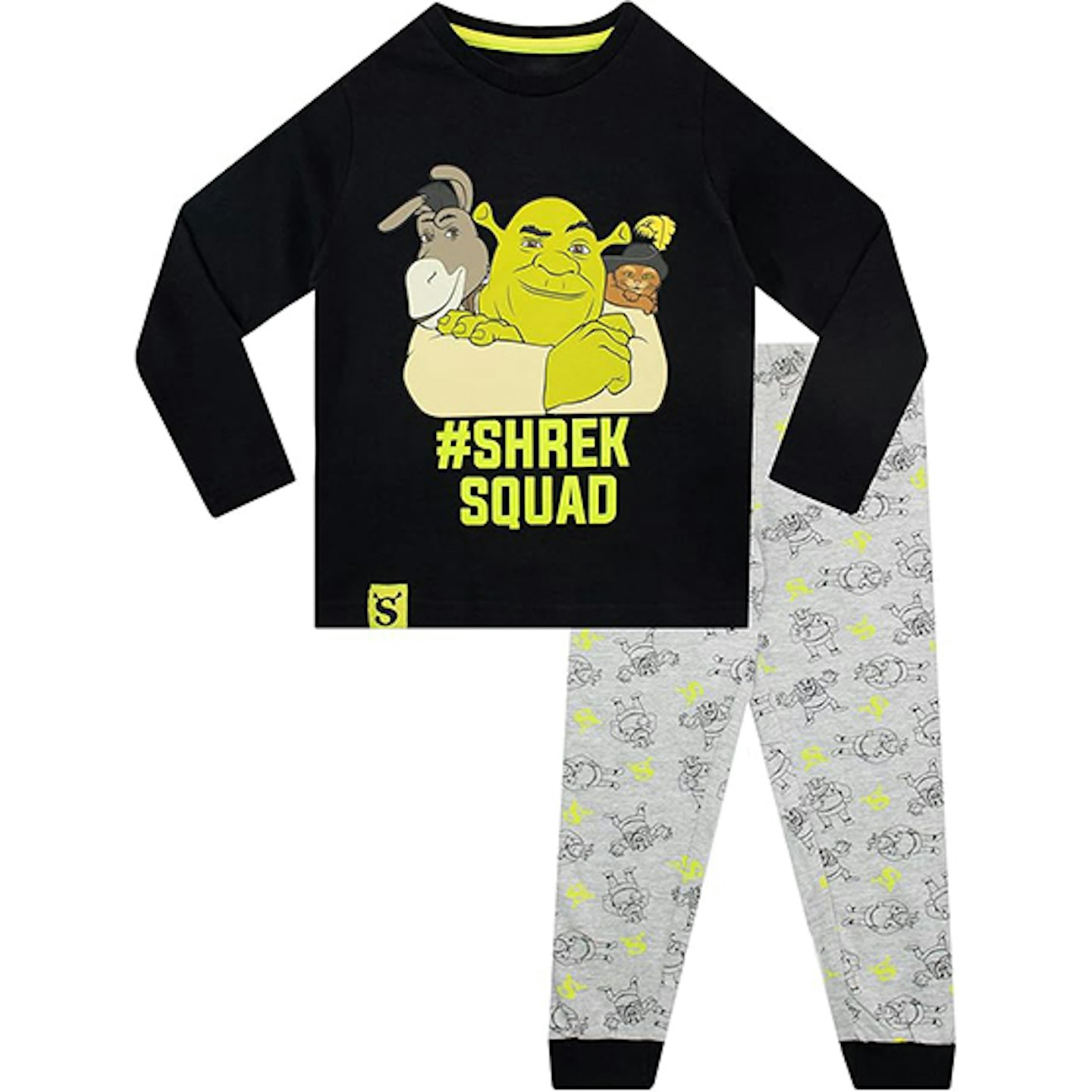 Shrek pyjamas boys