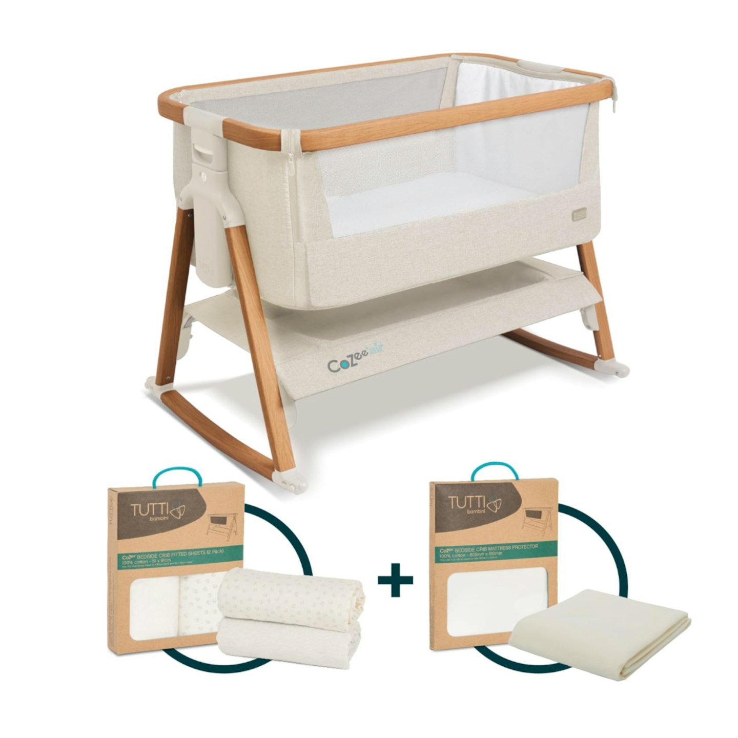 Tutti Bambini CoZee® Air Crib Bundle