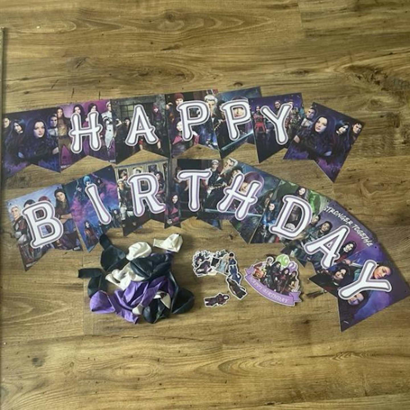 Descendants birthday decorations