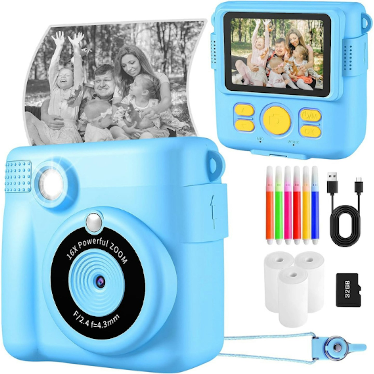 Instant print camera