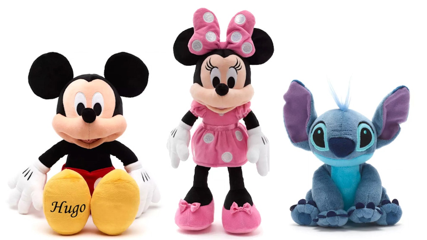 Mickey Mouse, Minnie Mouse and Stitch