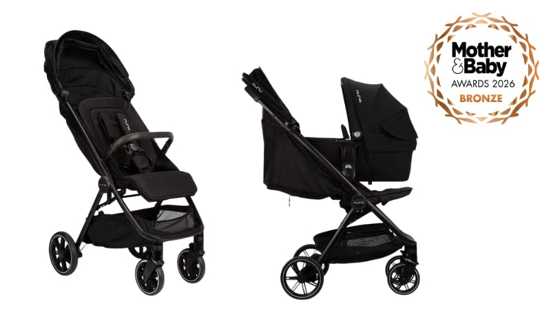 nuna travel system stroller Nuna PIPA Urbn + TRIV Next Travel System Caviar