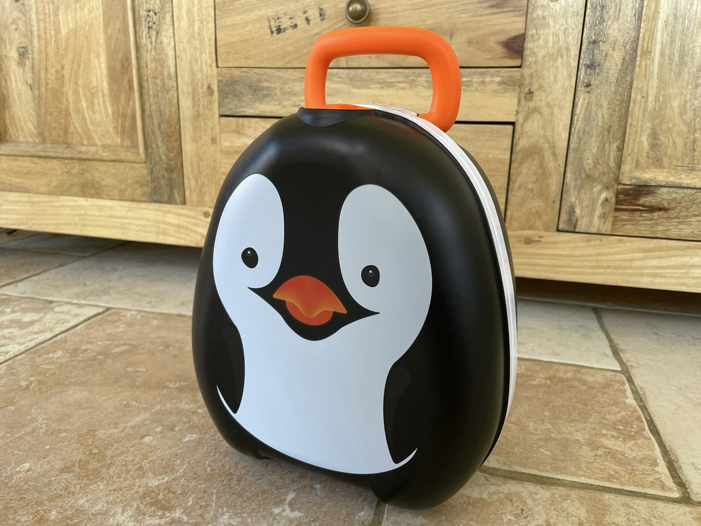 My Carry Potty - Penguin placed on floor