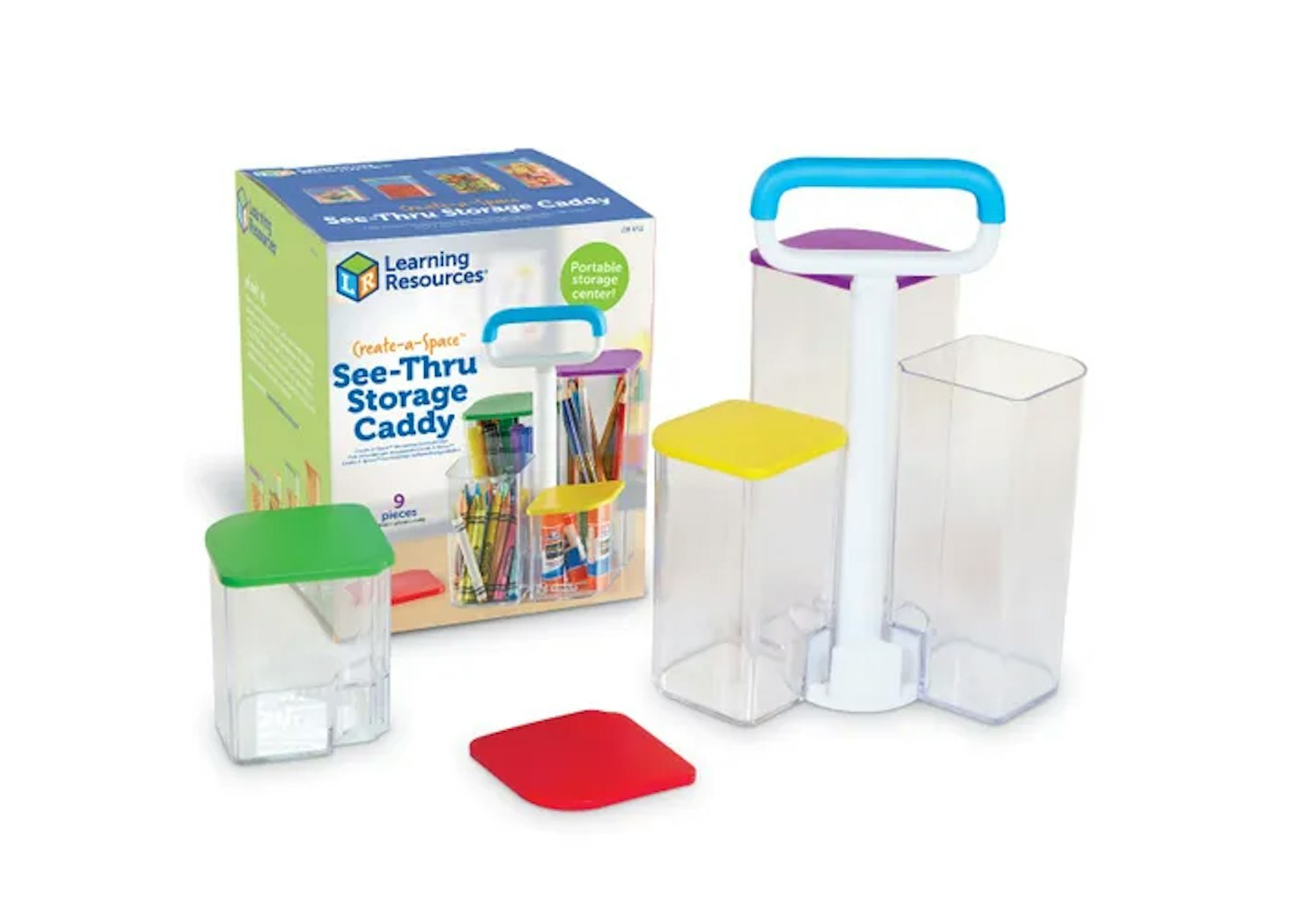 Create-A-Space™ See-Thru Storage Caddy