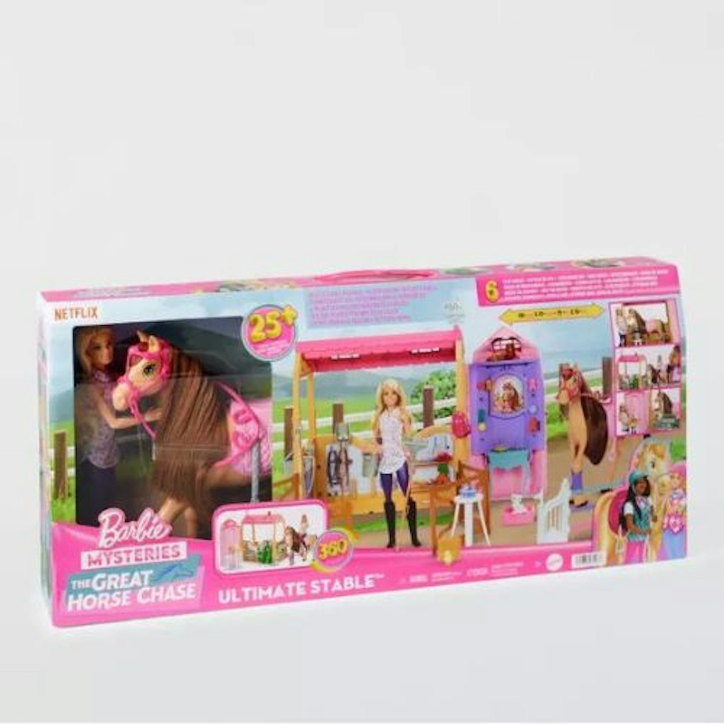 Barbie Mysteries The Great Horse Chase Ultimate Stable Playset