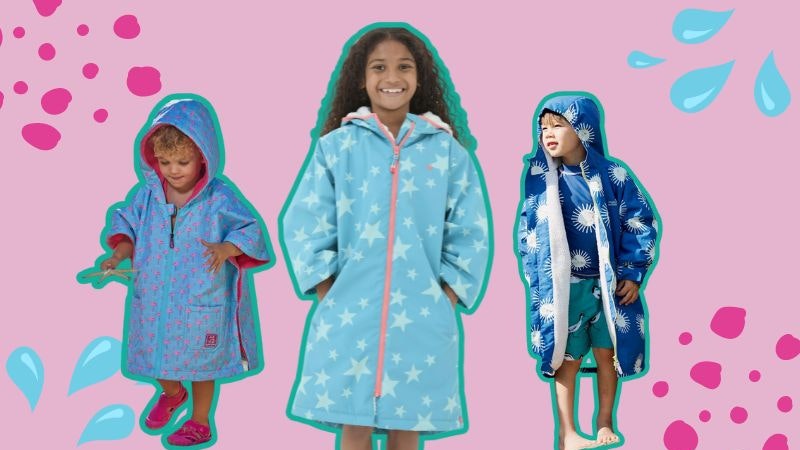 The best kids dry robes for kids that are perfect all year