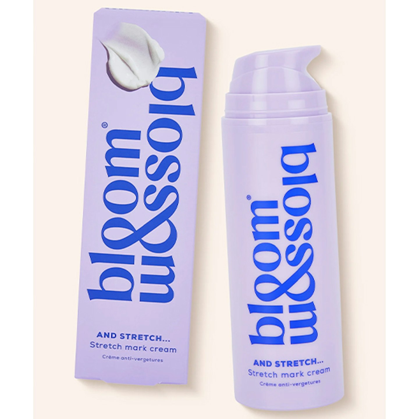 Bloom and blossom stretch mark cream