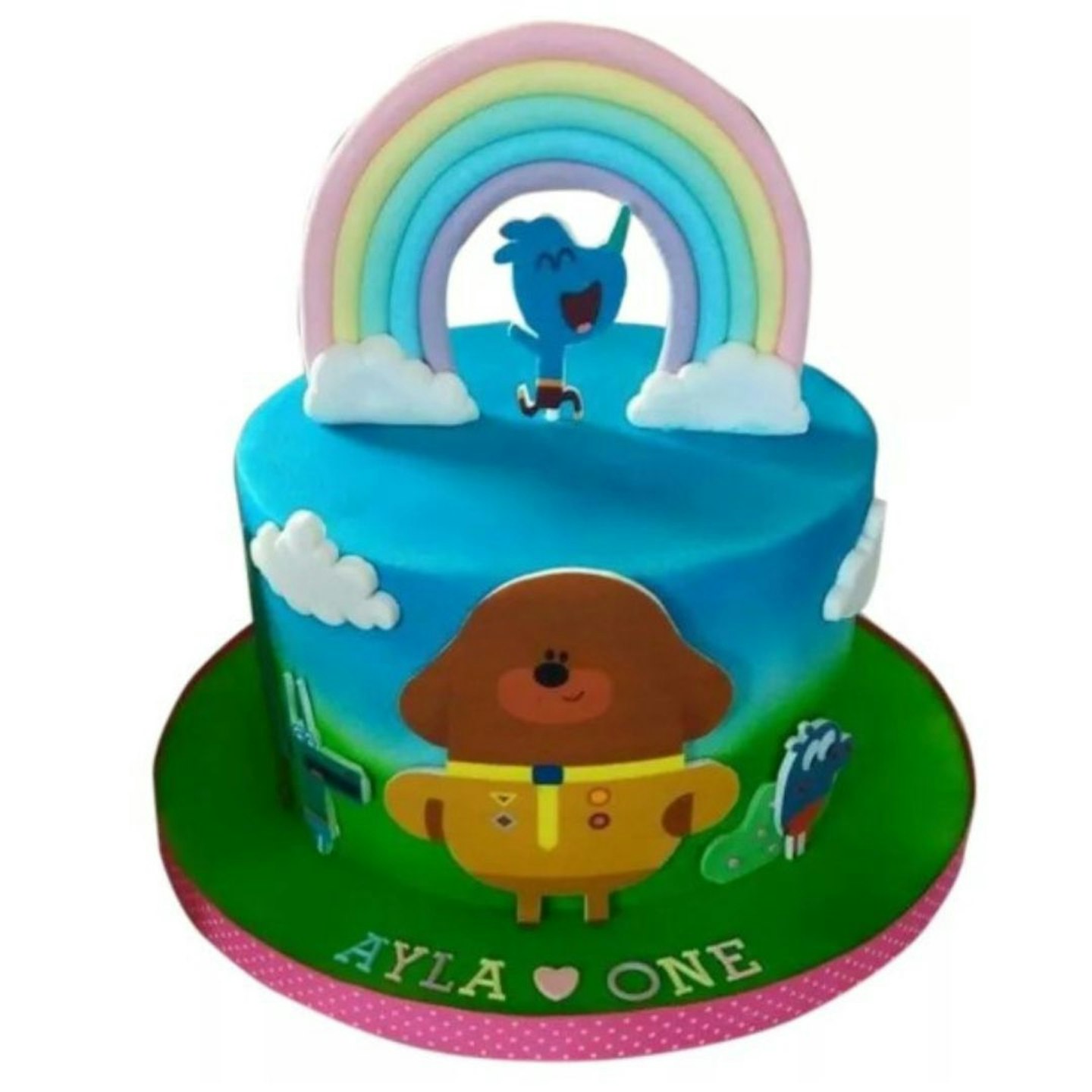 1st Birthday Cake Ideas: Hey Duggee Cake