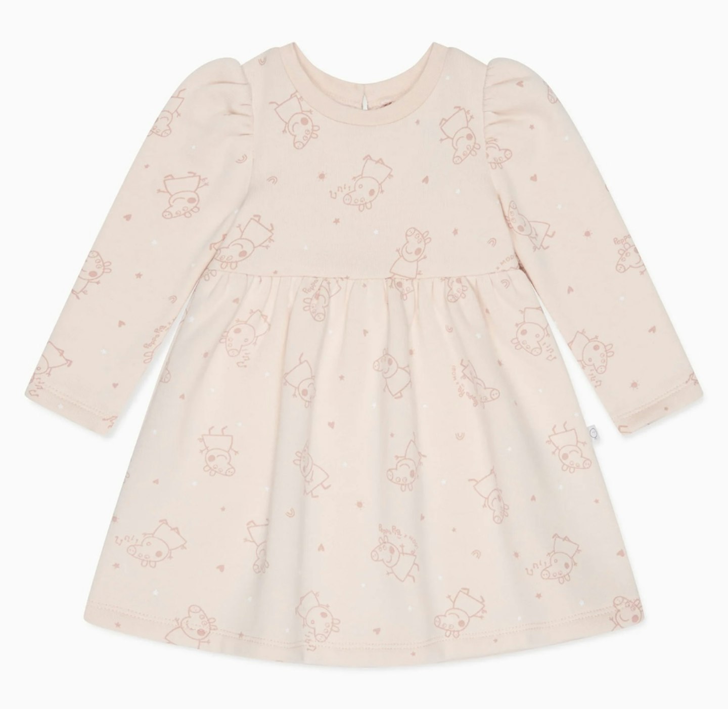 mori and peppa pig long sleeve dress