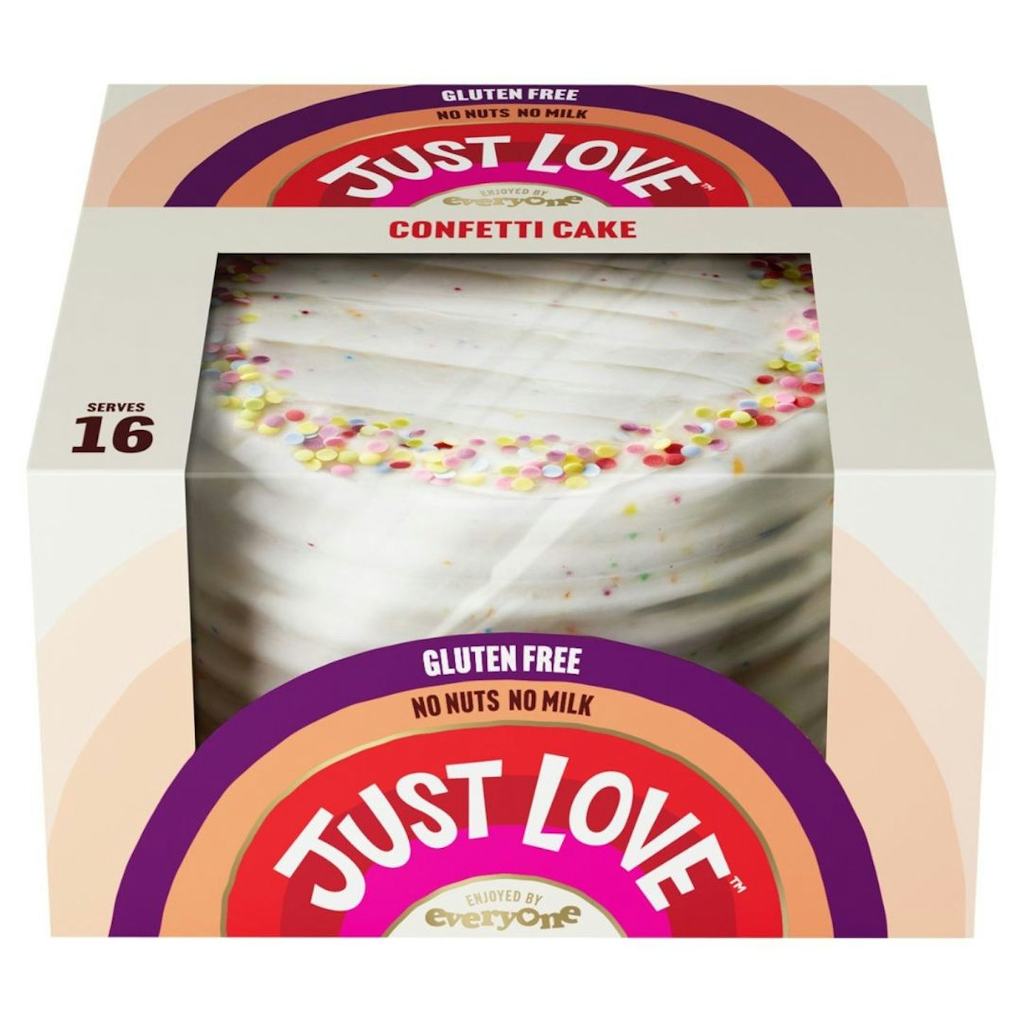 1st Birthday Cake Ideas: Just Love Confetti Cake