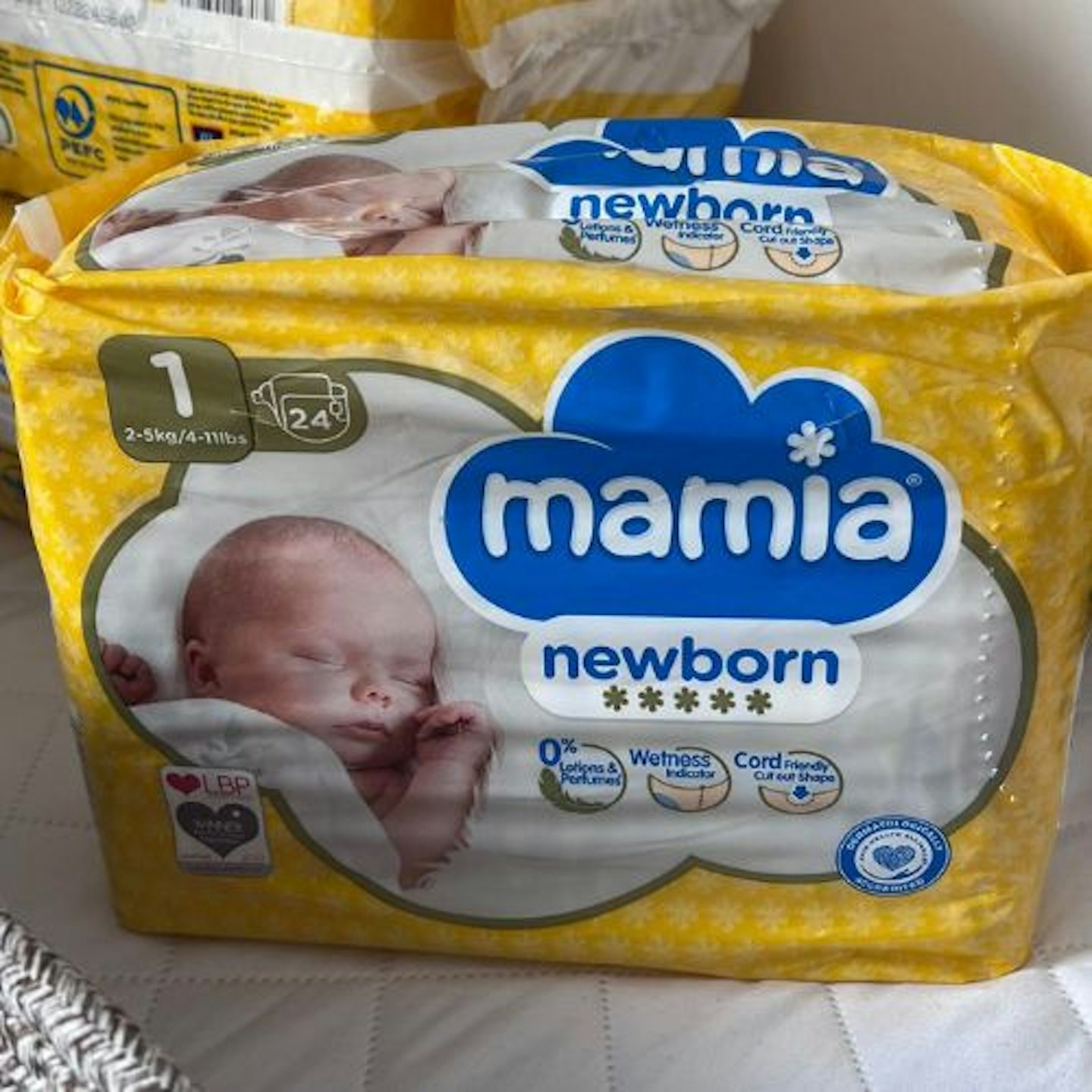 ALDI Mamia Newborn Nappies