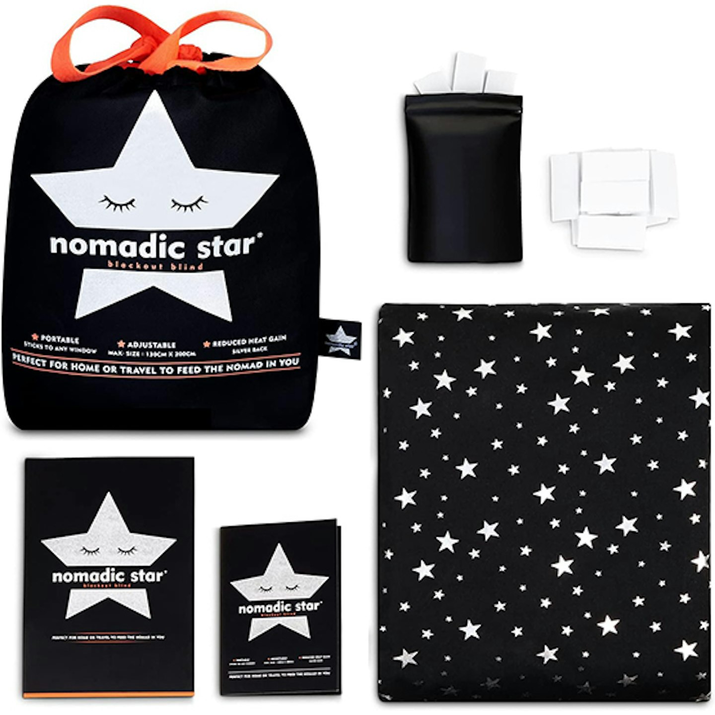 Nomadic Star Temporary Blackout Blinds