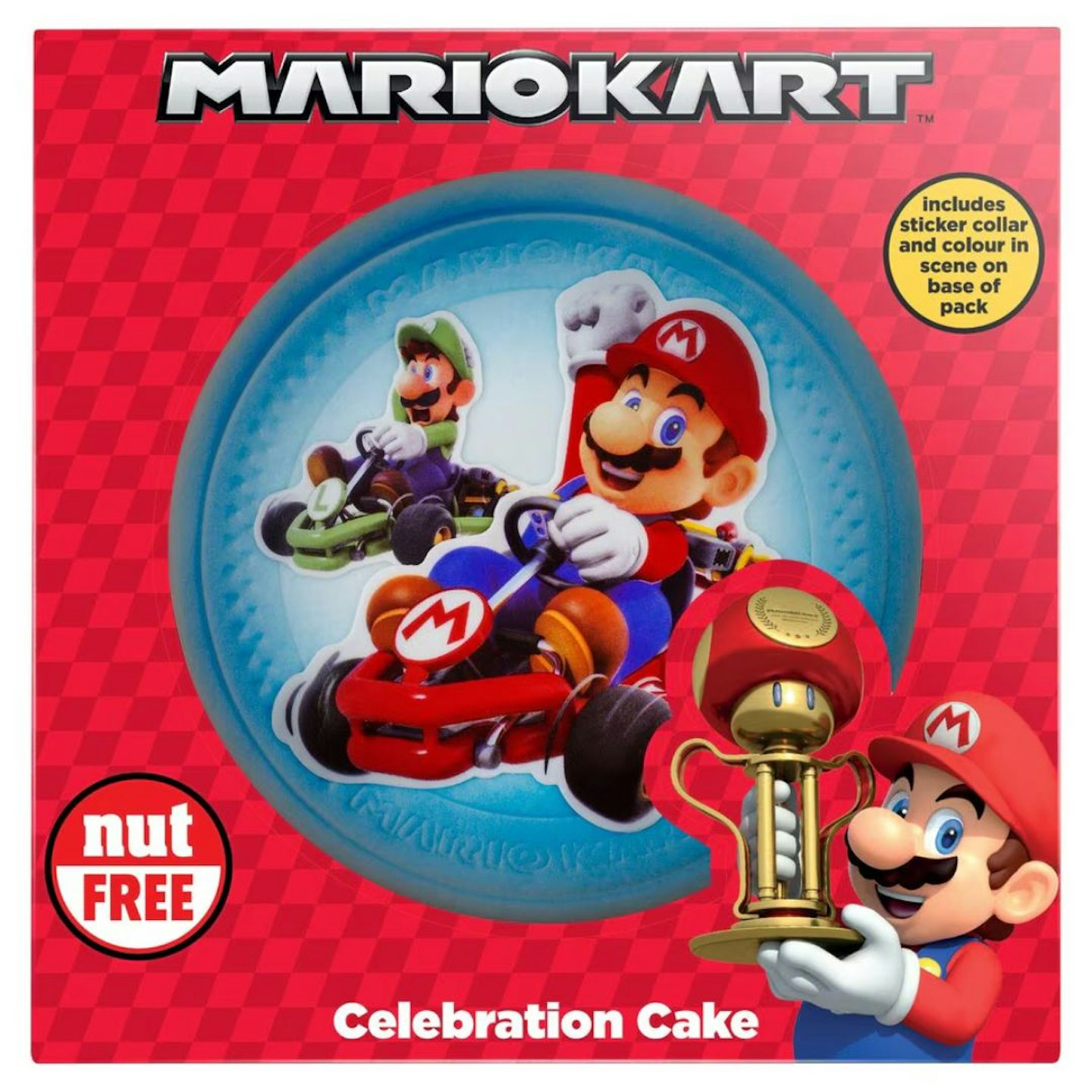 1st Birthday Cake Ideas: Super Mario Celebration Cake