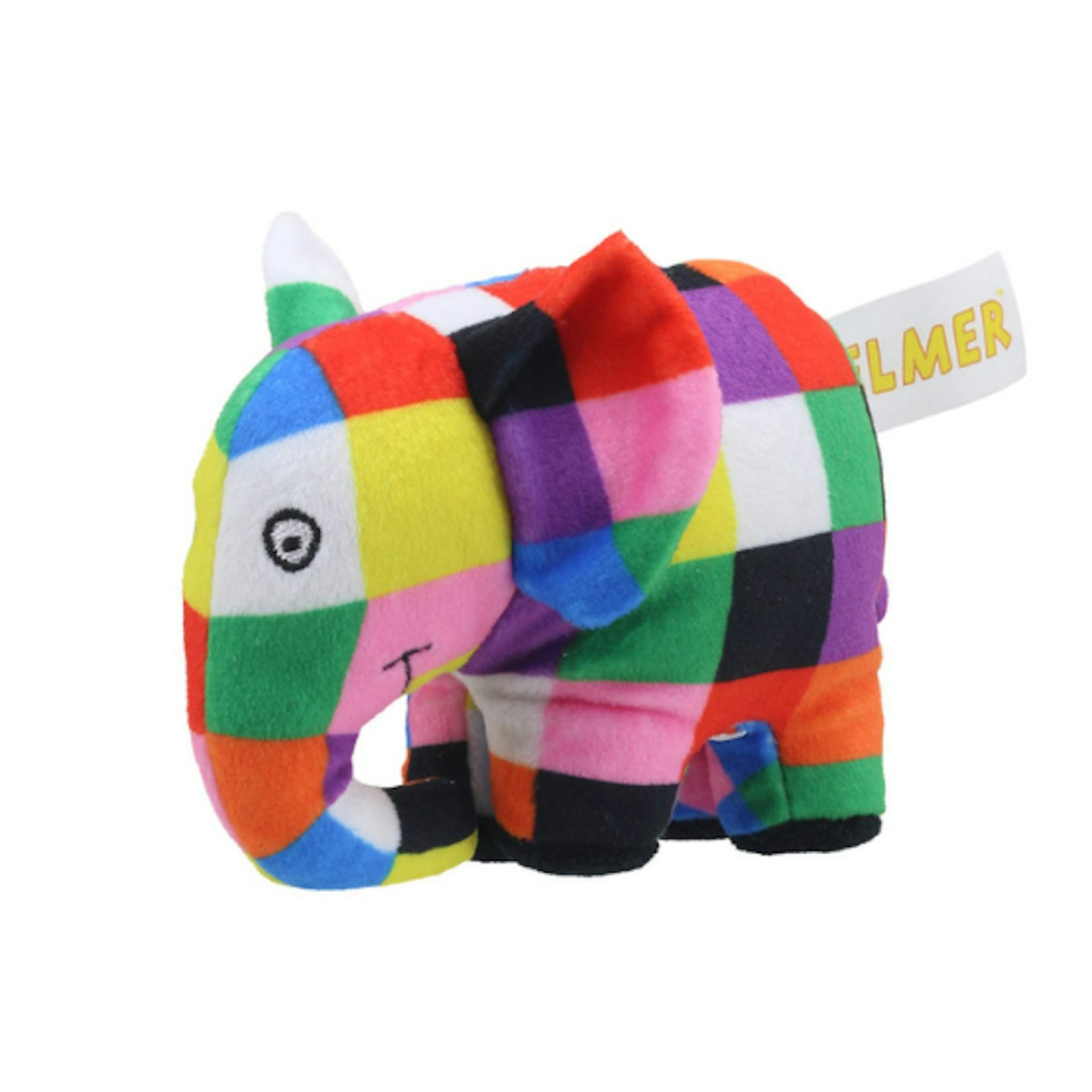 Elmer the Patchwork Elephant Finger Puppet