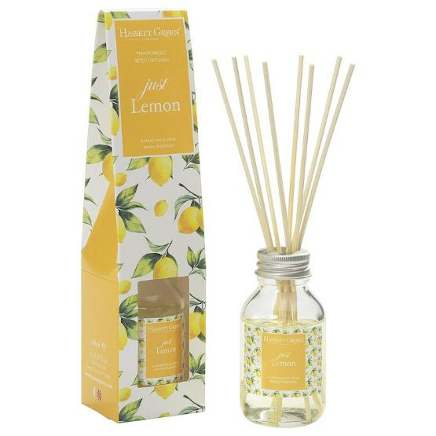 Hassett Green Just Lemon reed diffuser