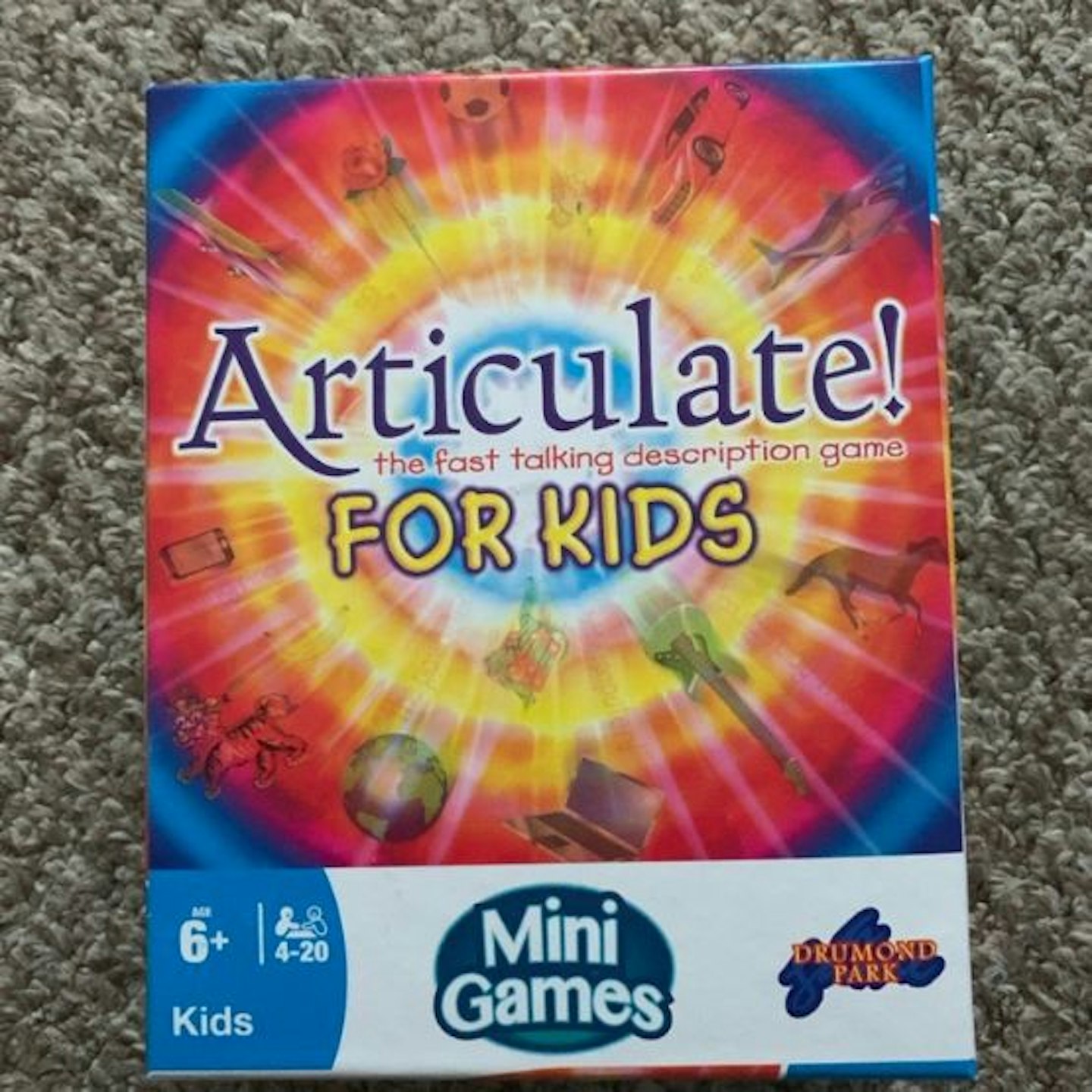 Articulate for kids being tested 