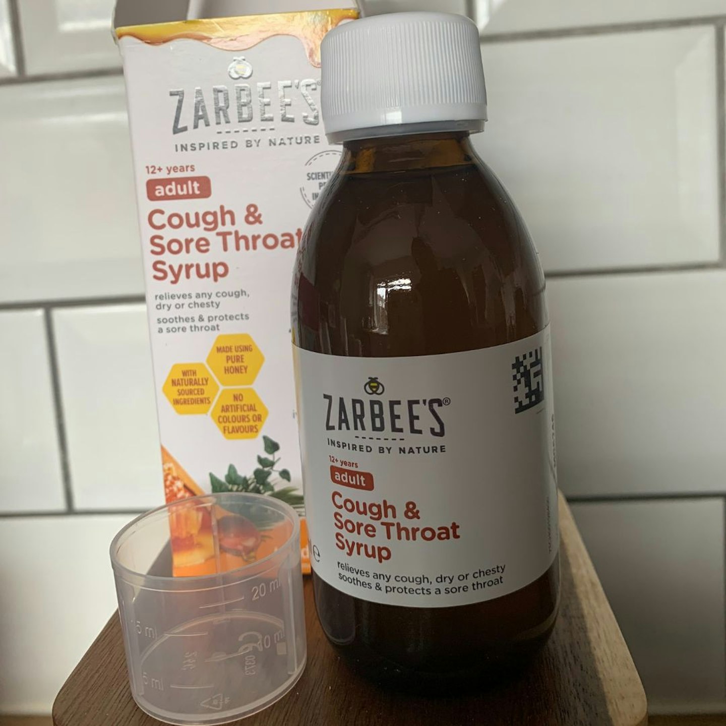 Zarbee’s Adult Cough & Sore Throat Syrup