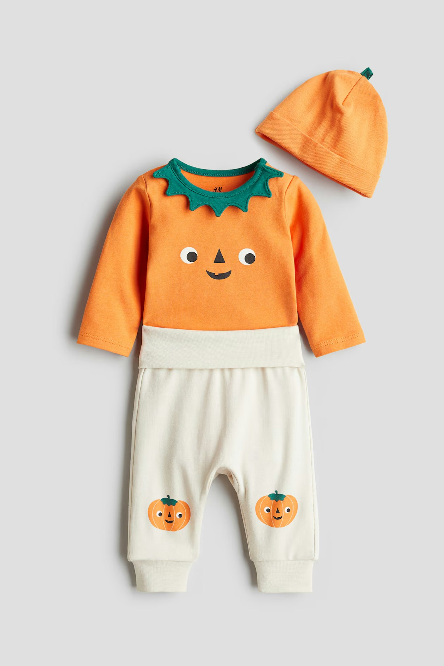 3 piece pumpkin outfit 