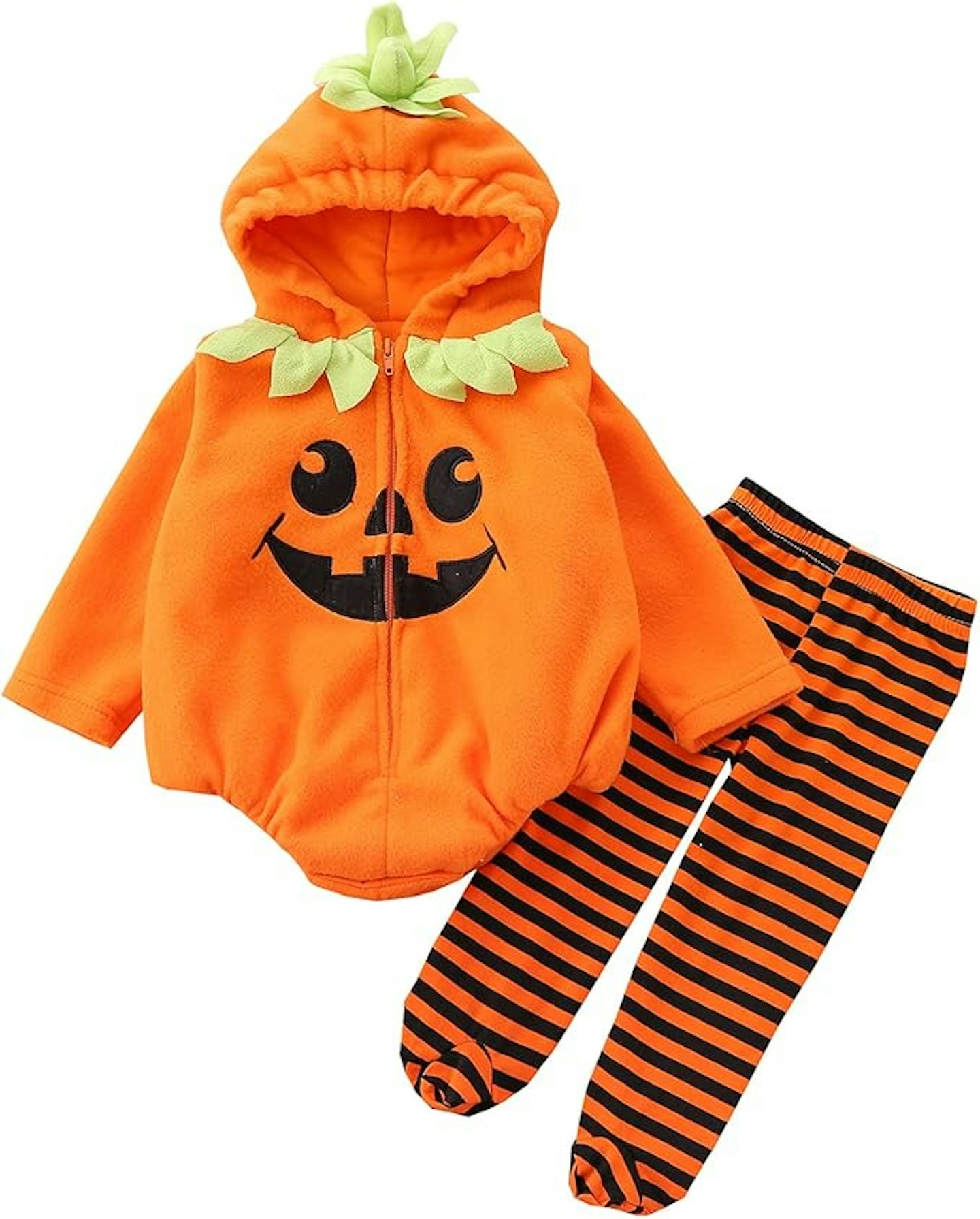 Infant Baby Boy Girl Halloween Pumpkin Outfit