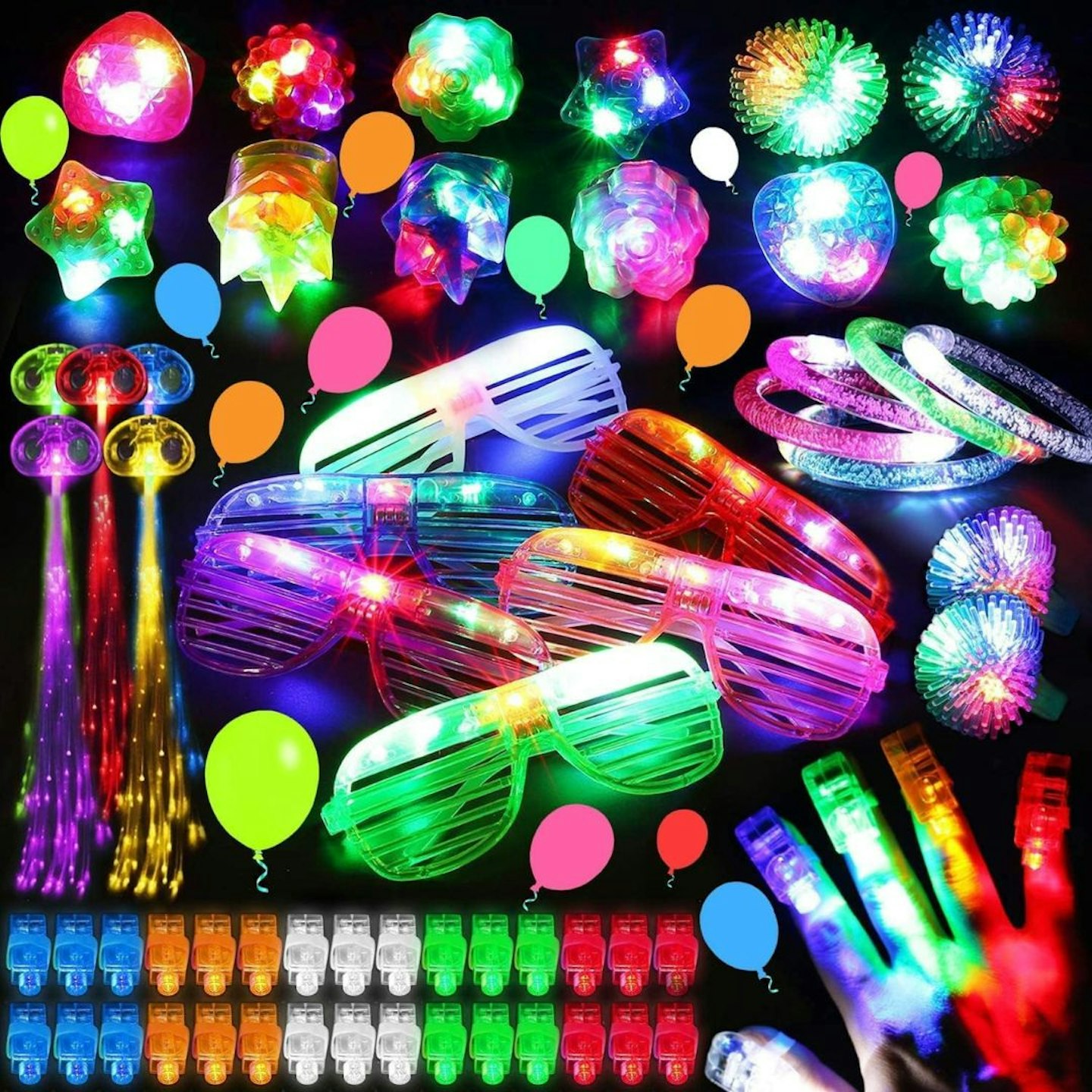 ANNILA 88pcs LED Light Up Toys