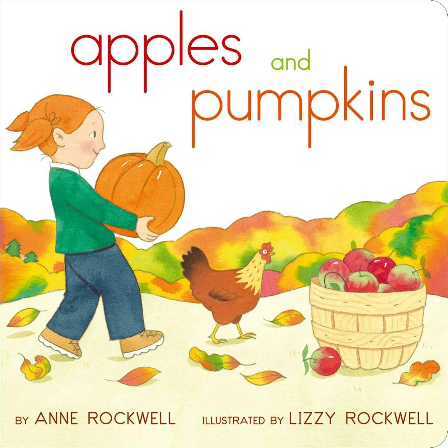 apples and pumpkins children's picture book