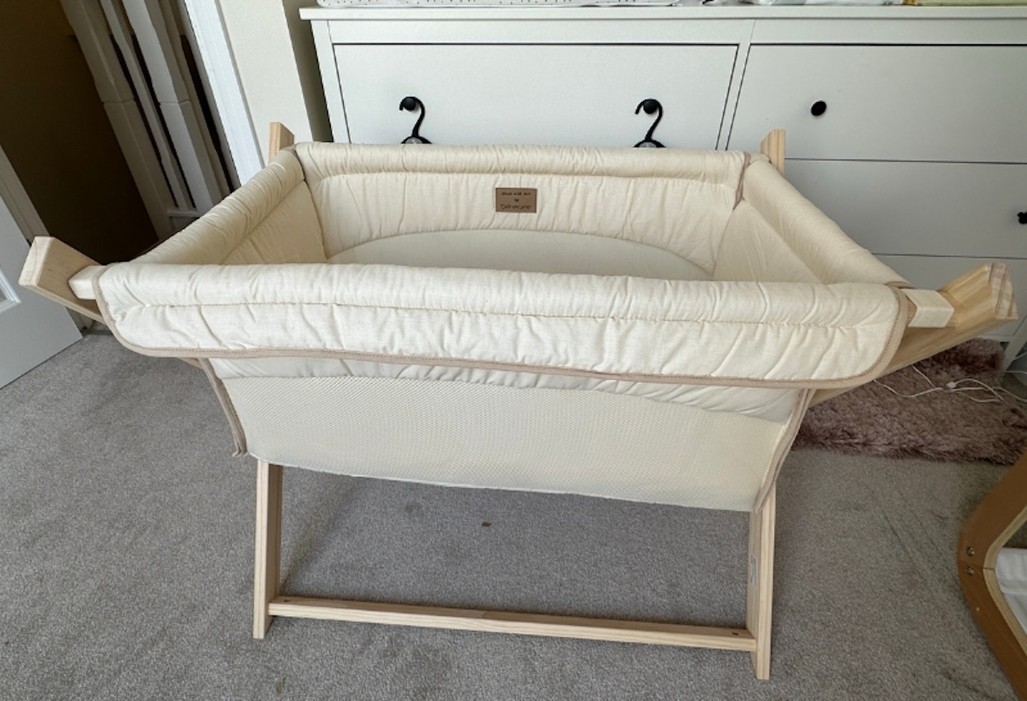 Clair de Lune Organic Folding Crib