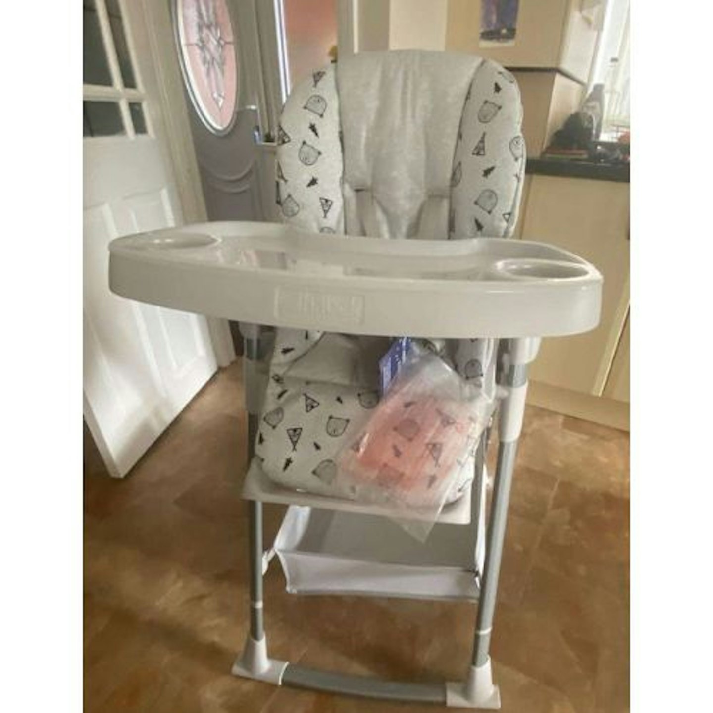 Hauck Sit N Relax 3 in 1 Highchair being tested