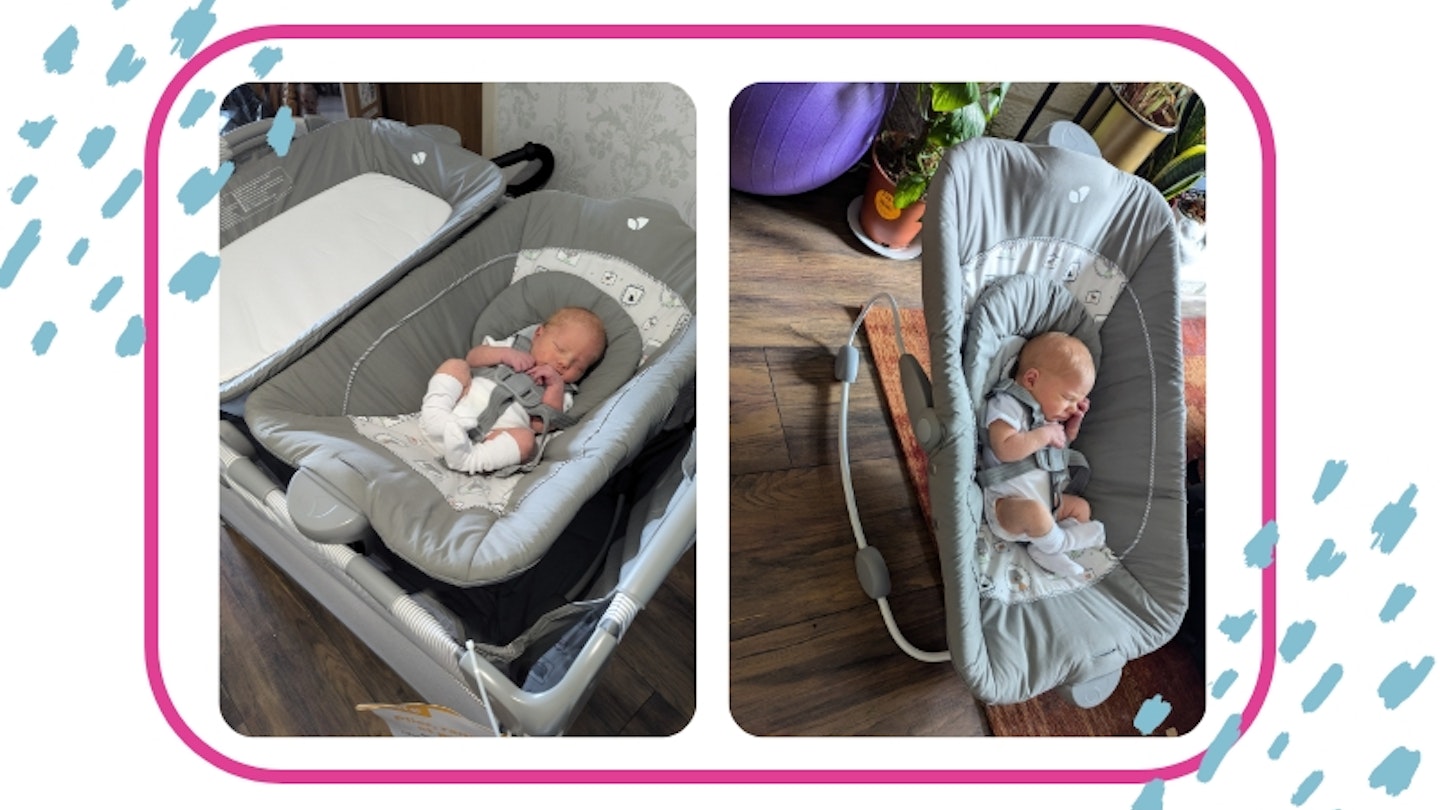 Our mum tester's review of Joie Excursion Change and Bounce