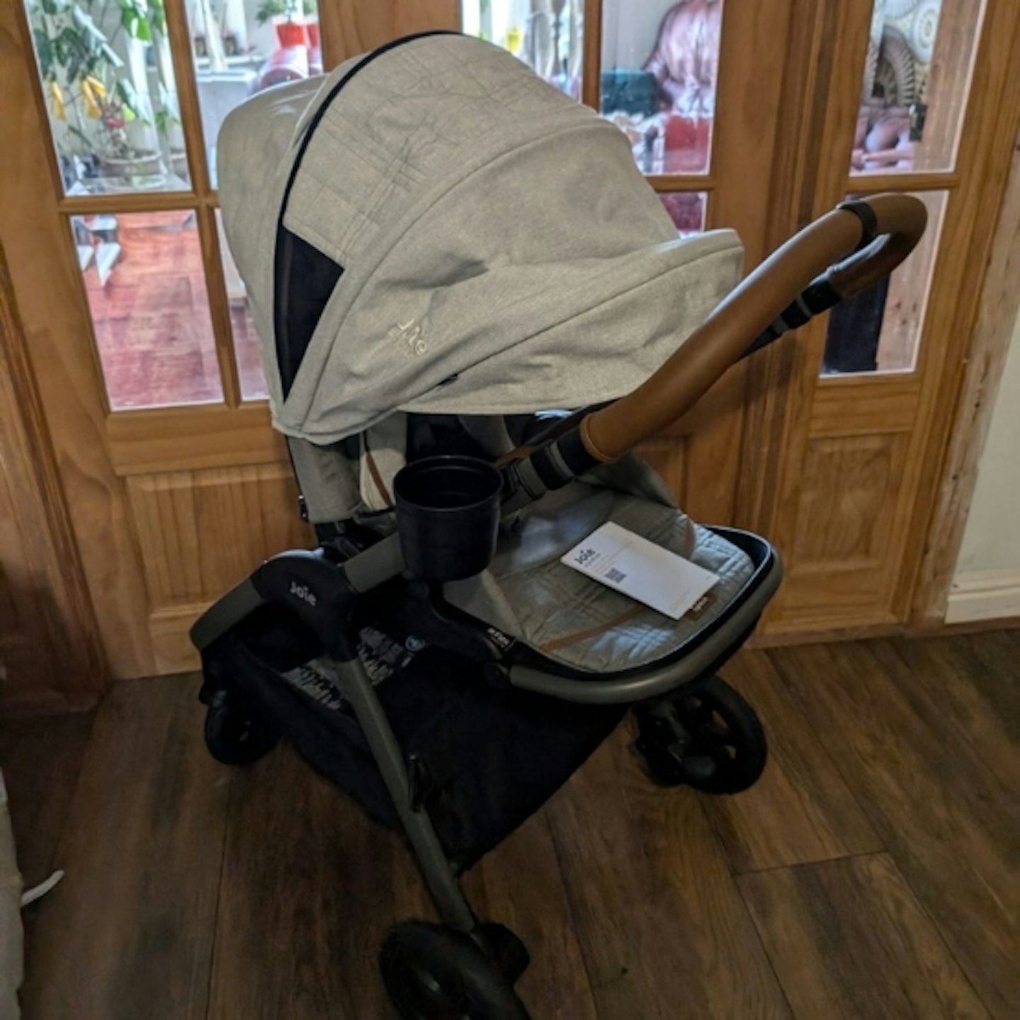 Joie Finiti pushchair with cover pulled over