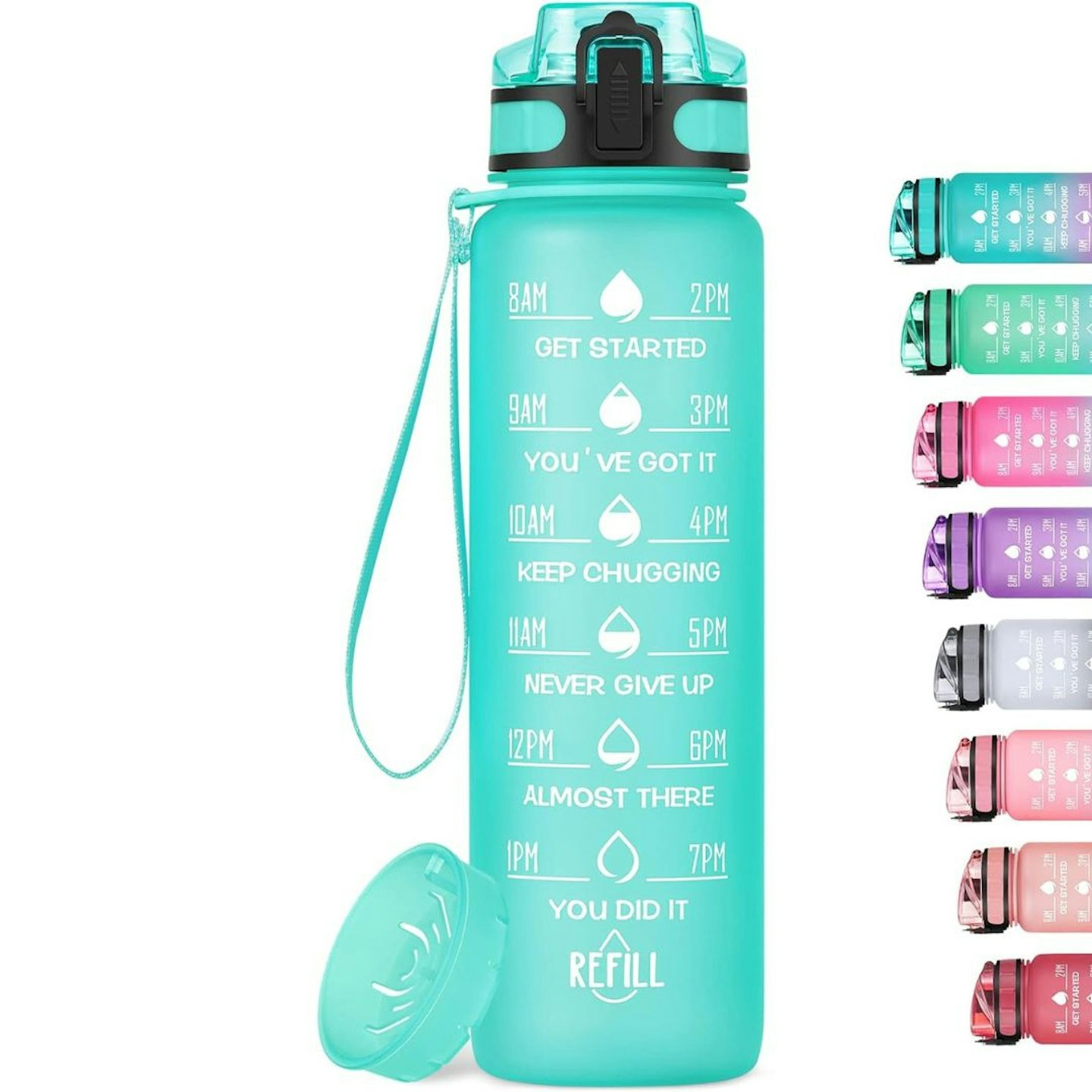  MEITAGIE 1000ml Motivational Water Bottle