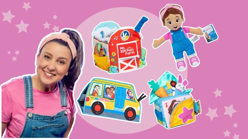 Discover the brand new Ms Rachel toys, available now