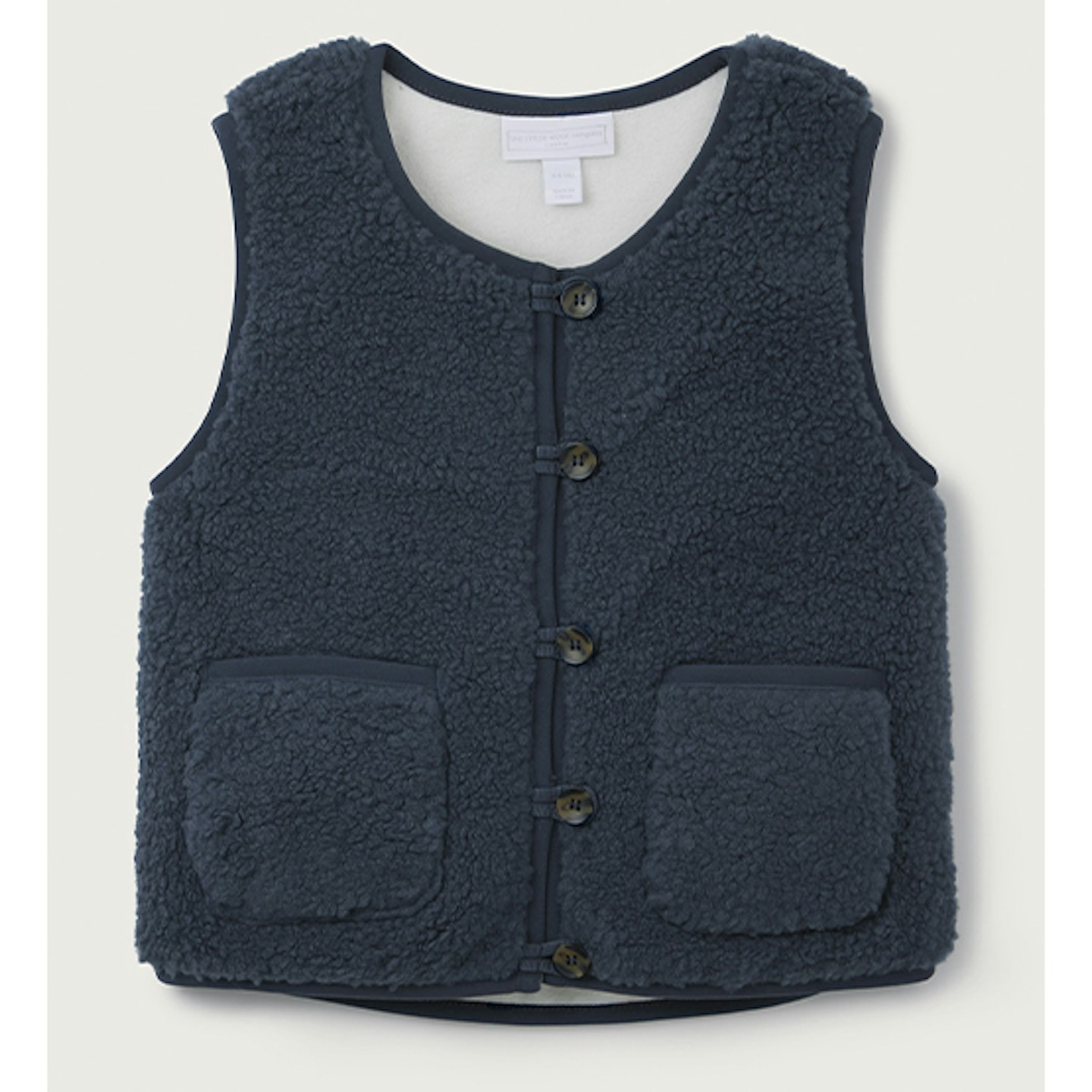 Navy gilet White Company