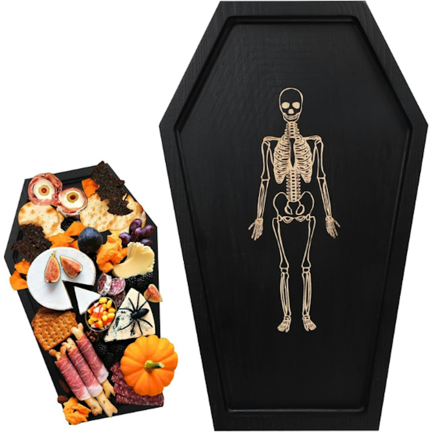 Coffin serving platter