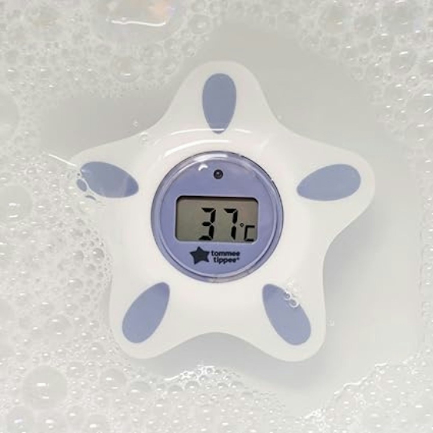 Tommee Tippee Closer to Nature Digital Bath and Room Thermometer in the bath