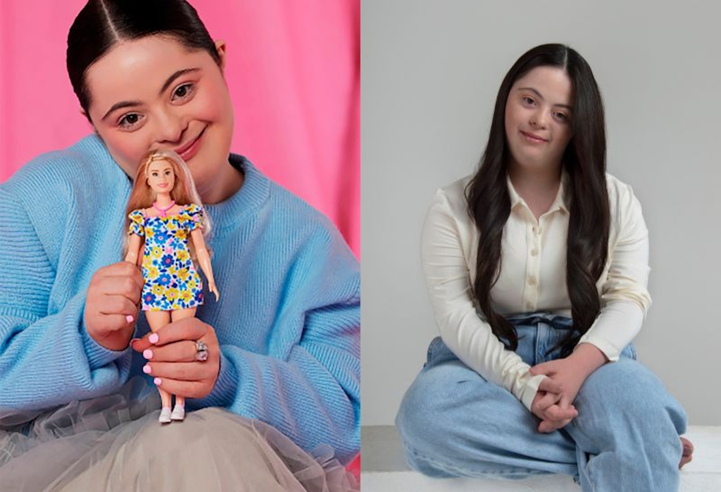 Ellie Goldstein with Down Syndrome Barbie