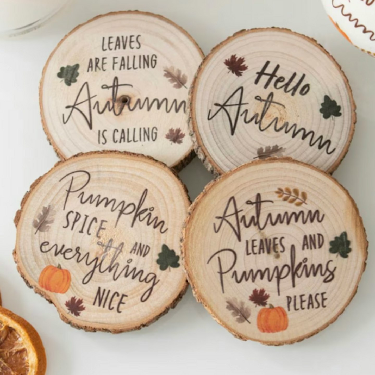 Autumn coasters